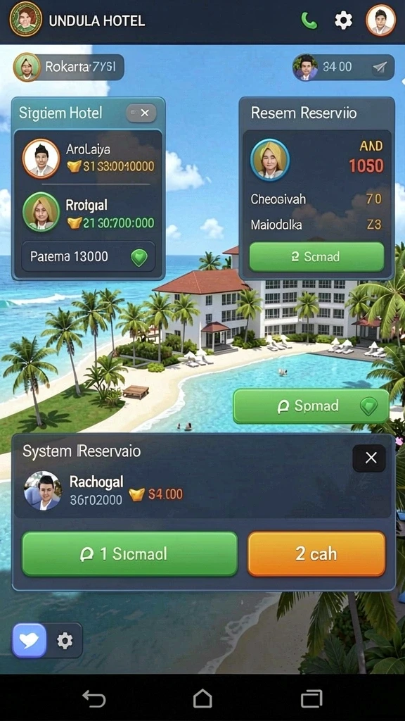 2757 - Interaksi seru dengan pemain lain secara real-time.