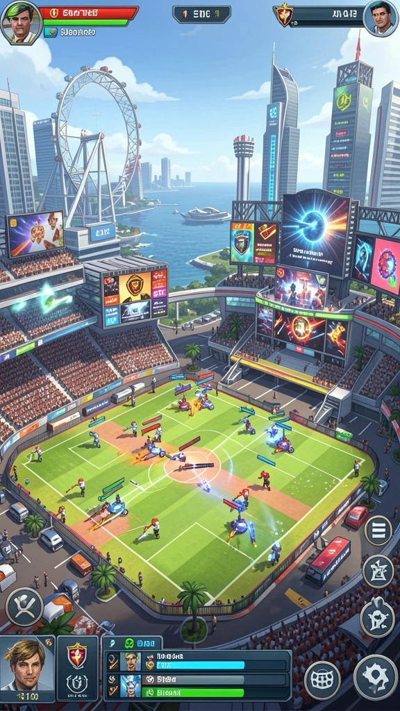 bosjoko - Screenshot mode permainan yang seru dan menantang.