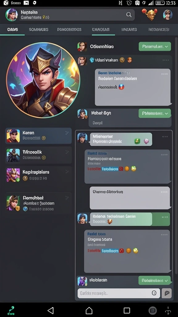 danagame - Karakter yang beragam dengan kemampuan unik.