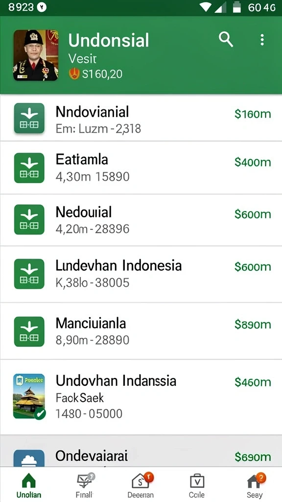 idn89 - Tampilan antarmuka yang sederhana dan menarik.