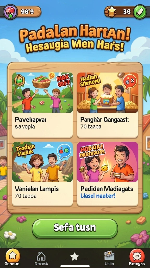 mariatogel - Tampilan antarmuka aplikasi yang menarik dan mudah dinavigasi.