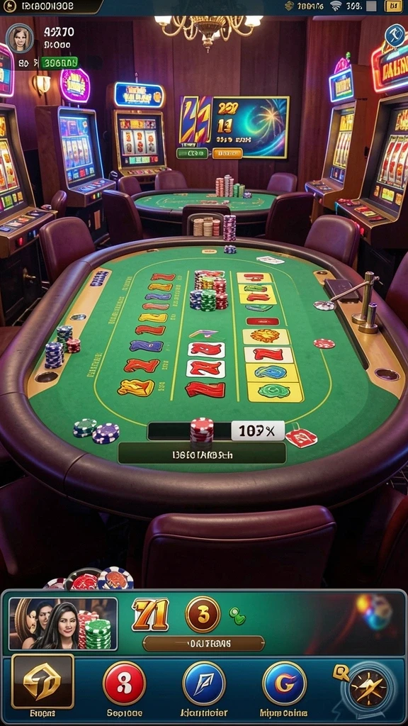 rr666 - Tampilan grafis yang memukau dalam gameplay.