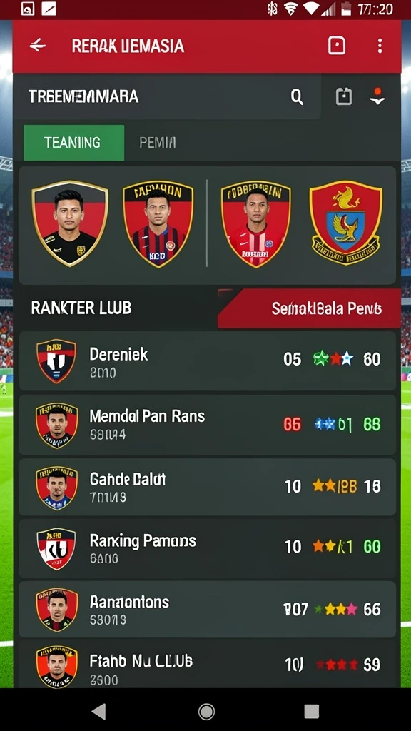 sakti77 - Tampilan menu utama yang menarik dan mudah dinavigasi.