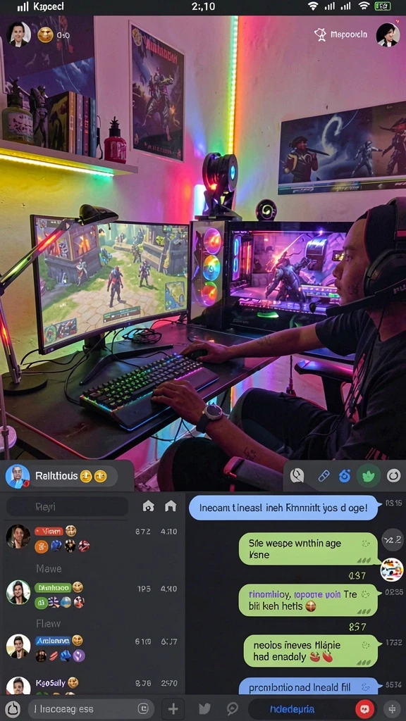 sr777 - Tangkapan layar mode multiplayer yang penuh kegembiraan.